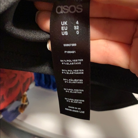 ASOS Open back mini dress - Picture 3 of 3